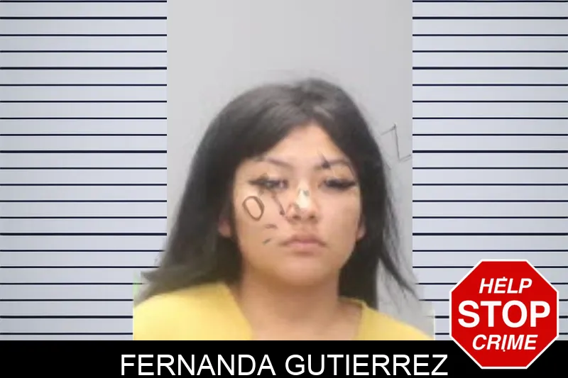 Fernanda Gutierrez mugshot