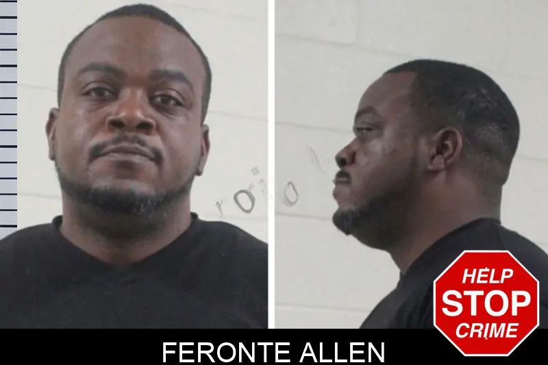 Feronte Allen mugshot