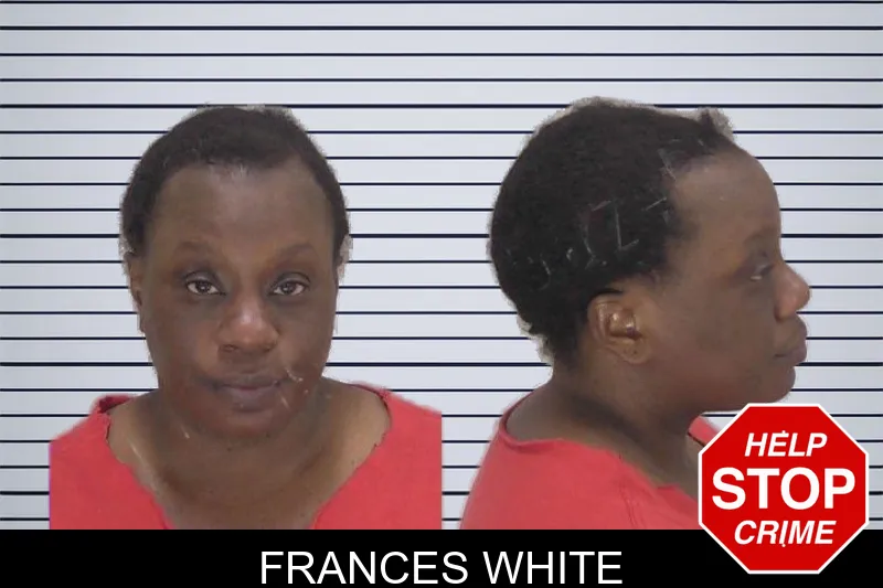 Frances White mugshot