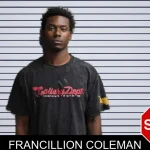 Francillion Coleman mugshot