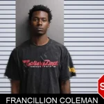 Francillion Coleman mugshot