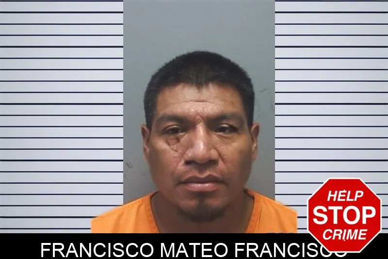 Francisco Mateo Francisco mugshot