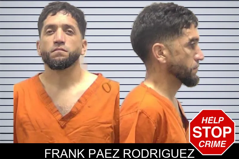 Frank Paez Rodriguez mugshot