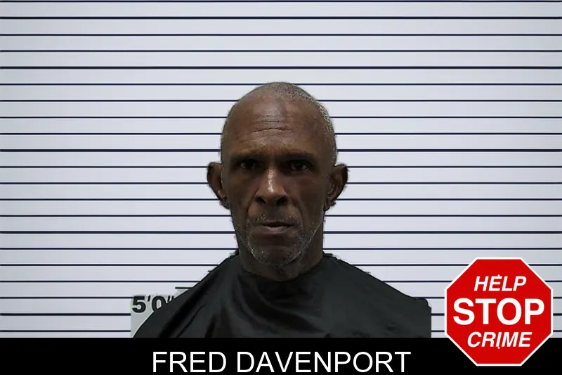 Fred Davenport mugshot