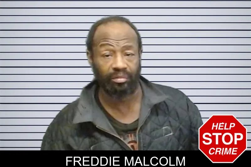 Freddie Malcolm mugshot