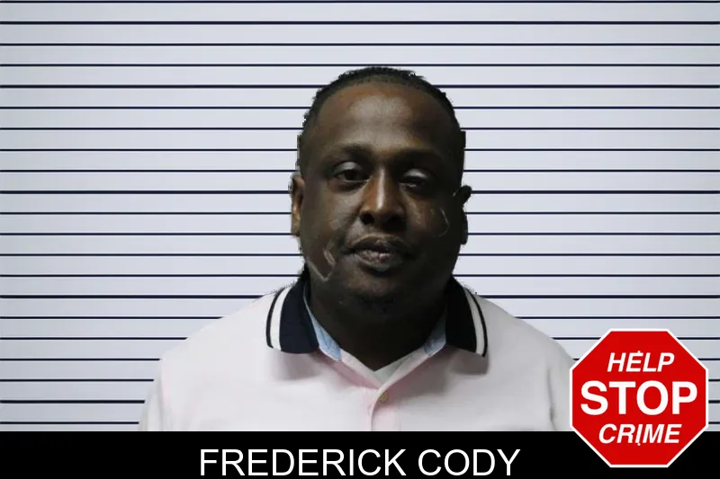 Frederick Cody mugshot
