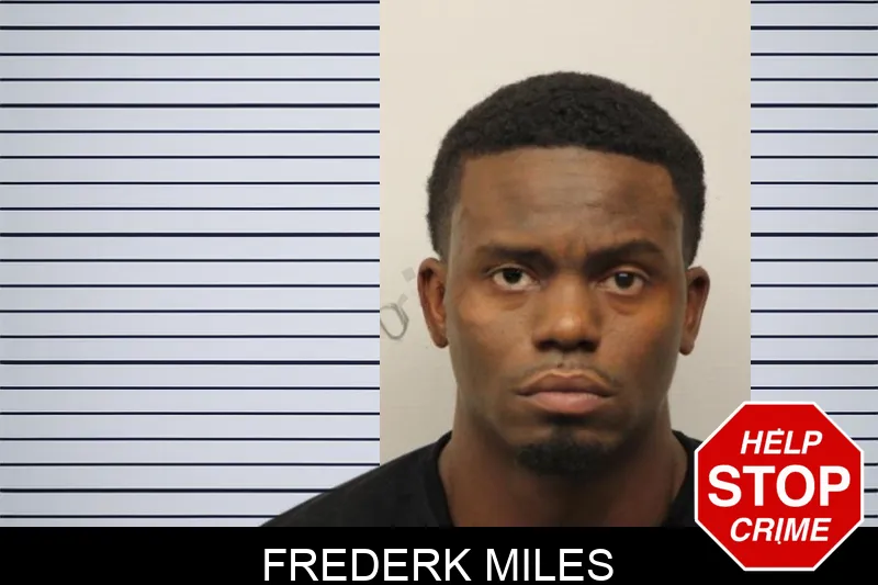 Frederk Miles mugshot