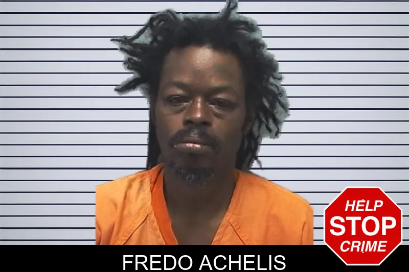 Fredo Achelis mugshot