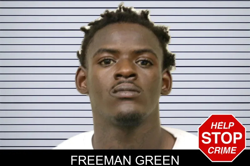 Freeman Green mugshot