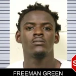 Freeman Green mugshot