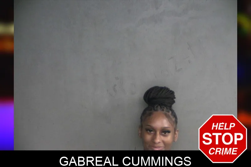 Gabreal Cummings mugshot