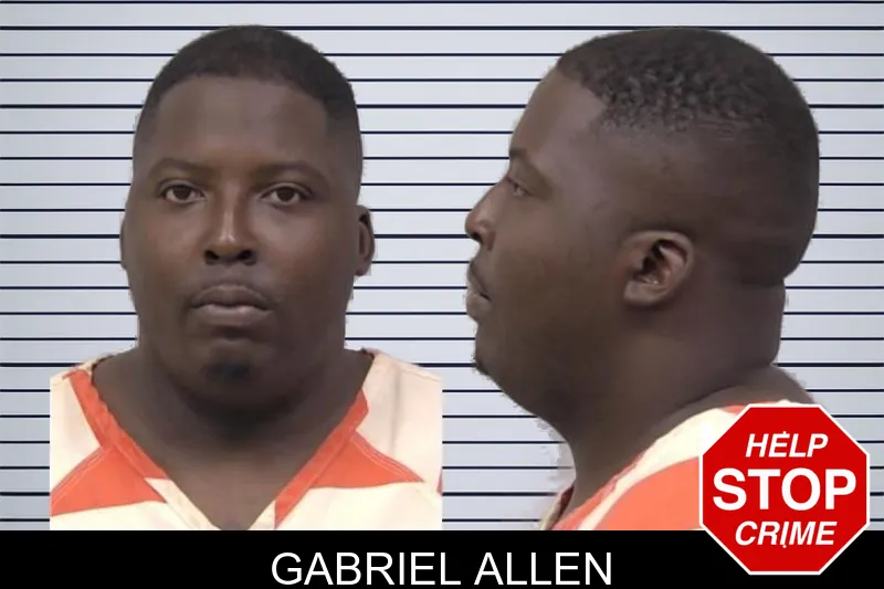 Gabriel Allen mugshot
