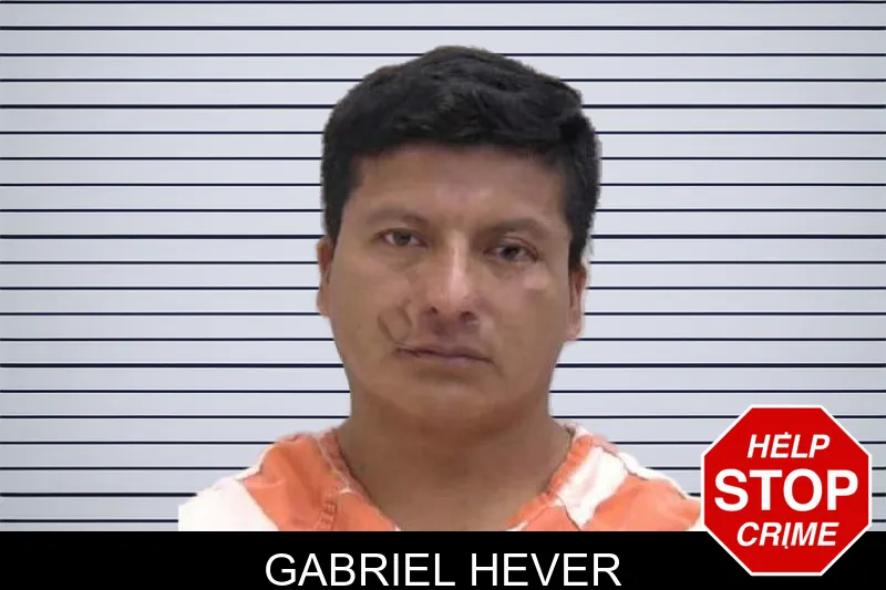 Gabriel Hever mugshot