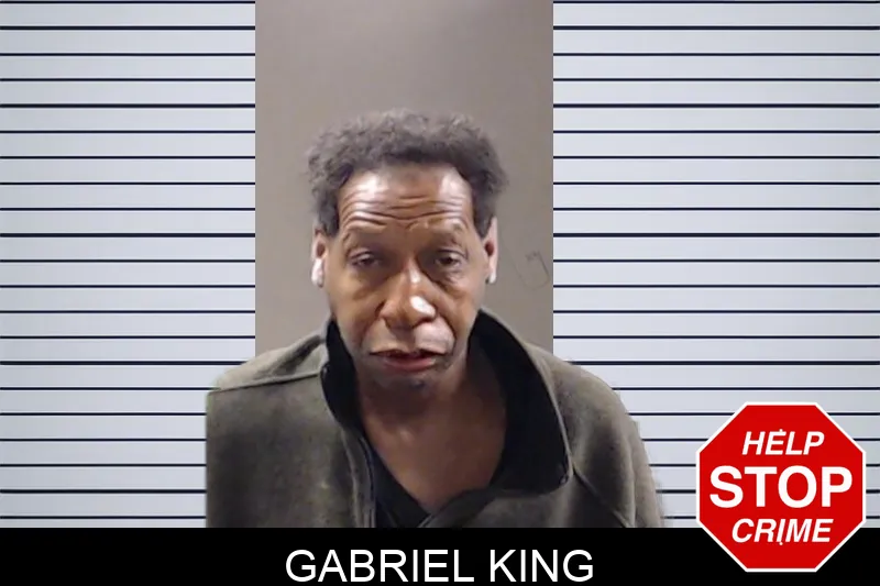 Gabriel King mugshot