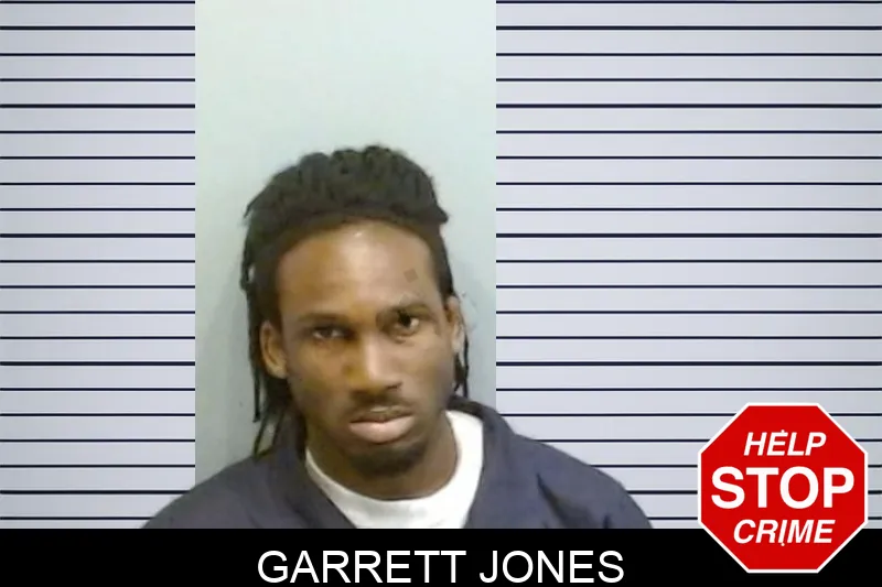 Garrett Jones mugshot