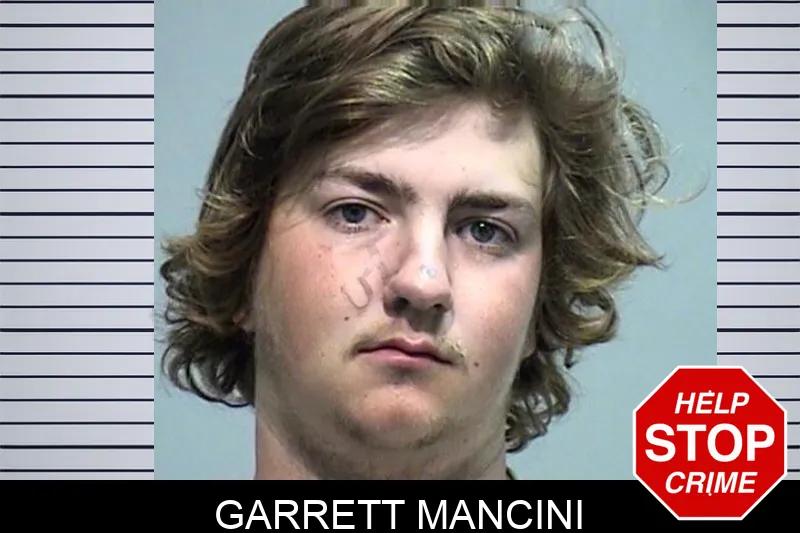Garrett Mancini mugshot