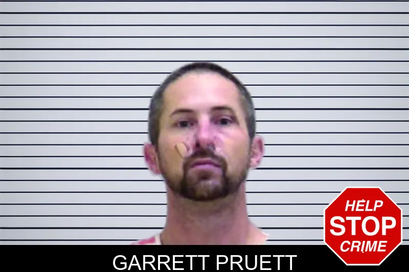 Garrett Pruett mugshot