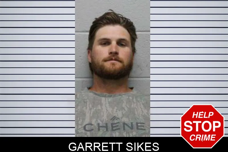 Garrett Sikes mugshot