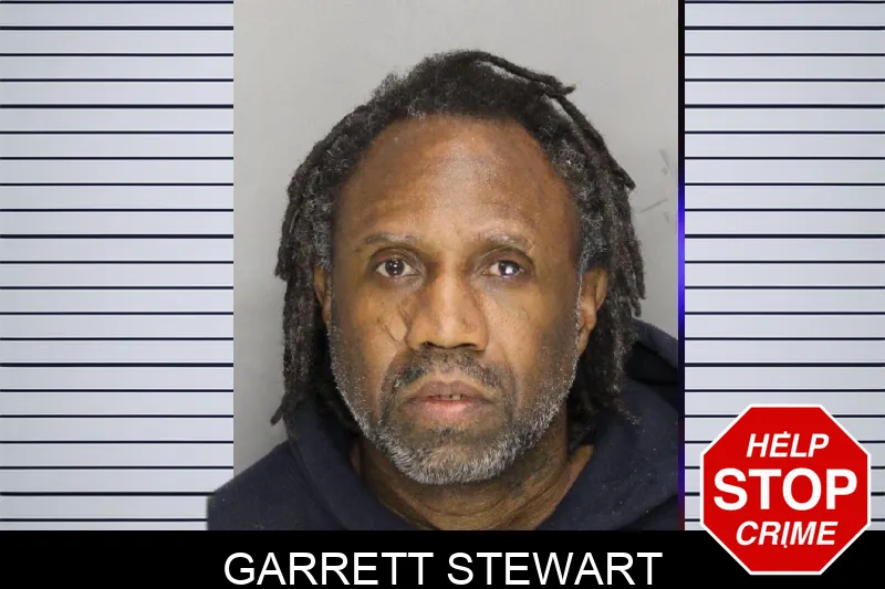 Garrett Stewart mugshot