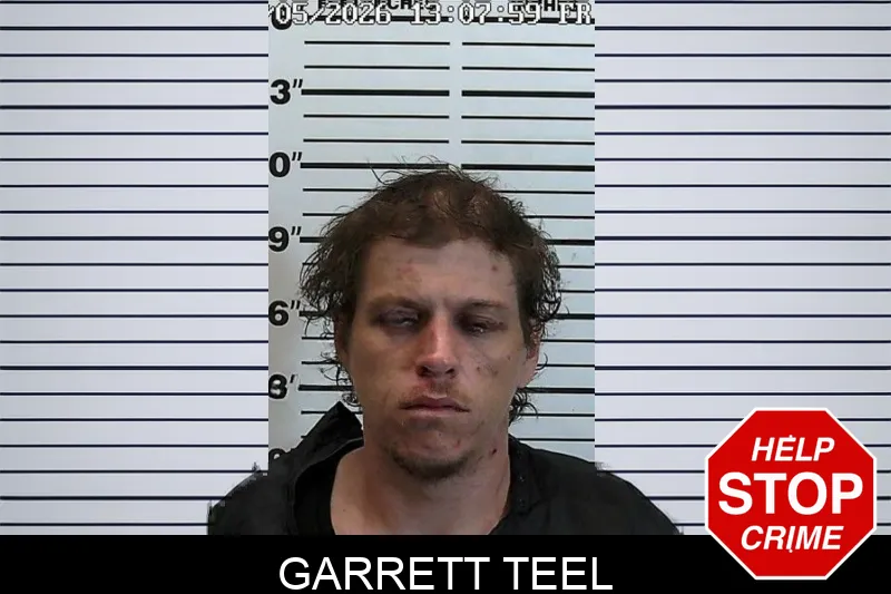 Garrett Teel mugshot