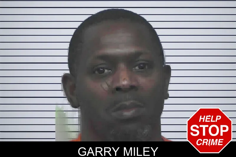 Garry Miley mugshot