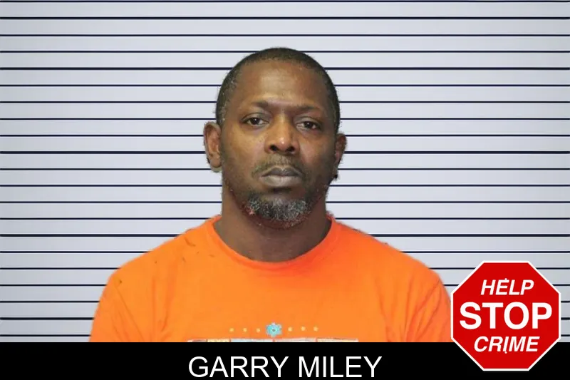 Garry Miley mugshot