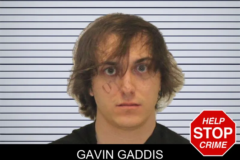 Gavin Gaddis mugshot