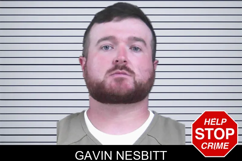 Gavin Nesbitt mugshot