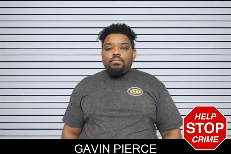 Gavin Pierce mugshot
