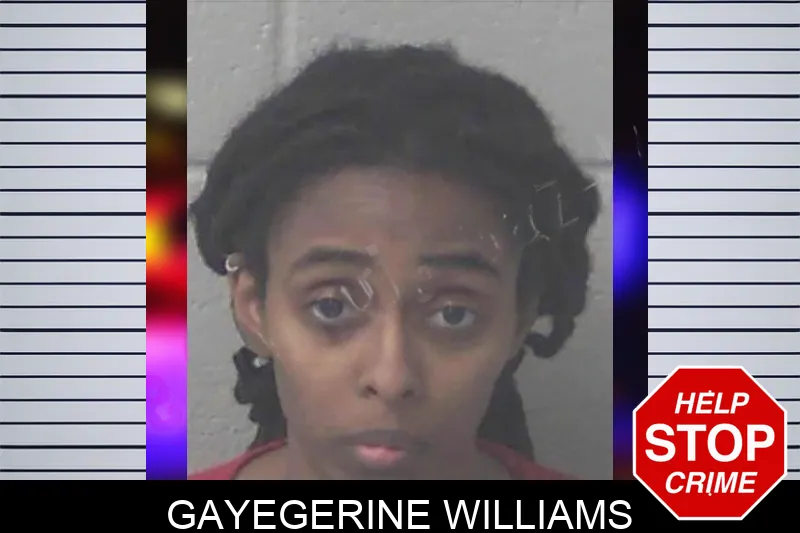 Gayegerine Williams mugshot