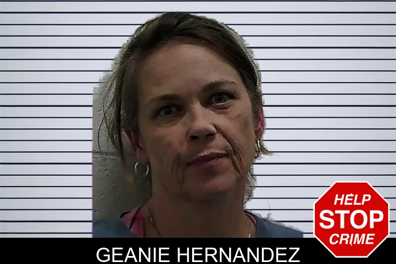 Geanie Hernandez mugshot