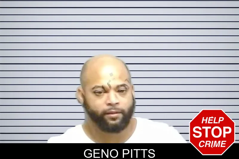 Geno Pitts mugshot