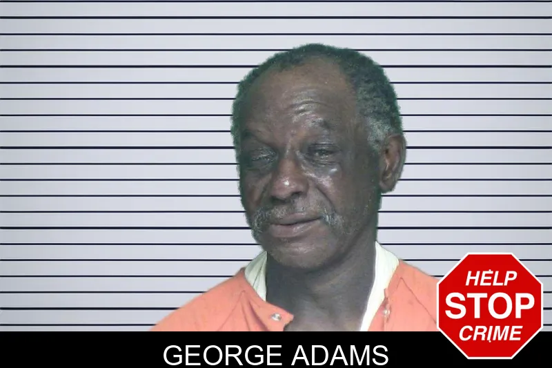 George Adams mugshot