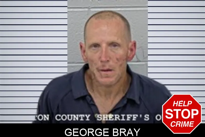 George Bray mugshot
