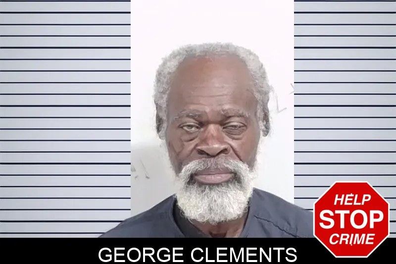 George Clements mugshot
