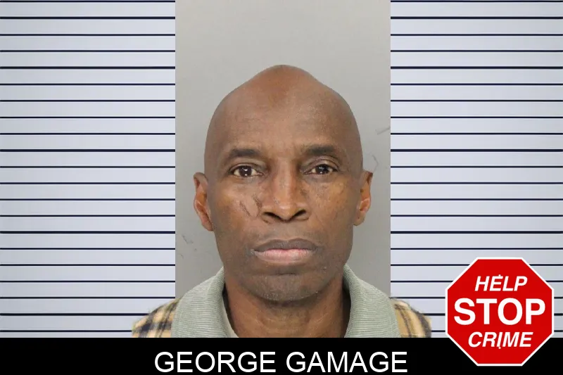 George Gamage mugshot