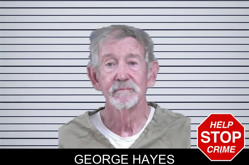George Hayes mugshot