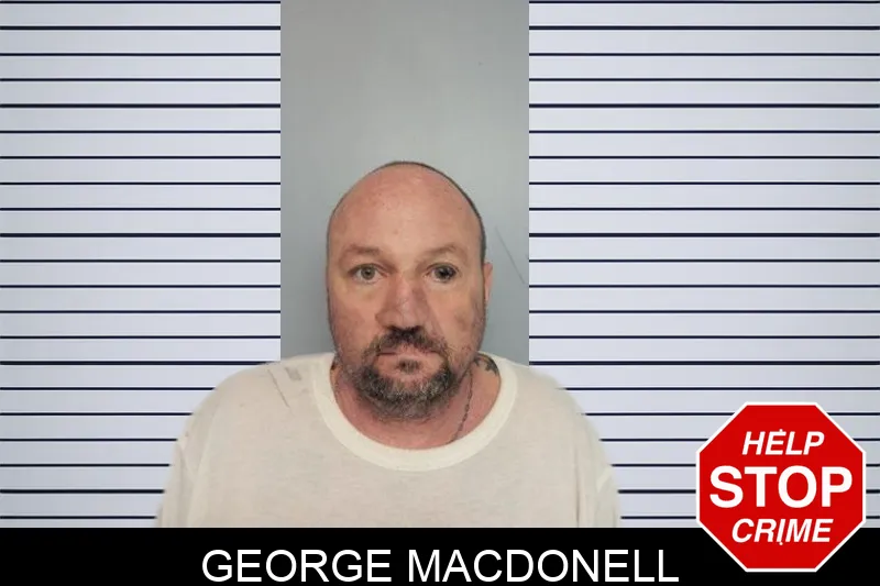 George MacDonell mugshot