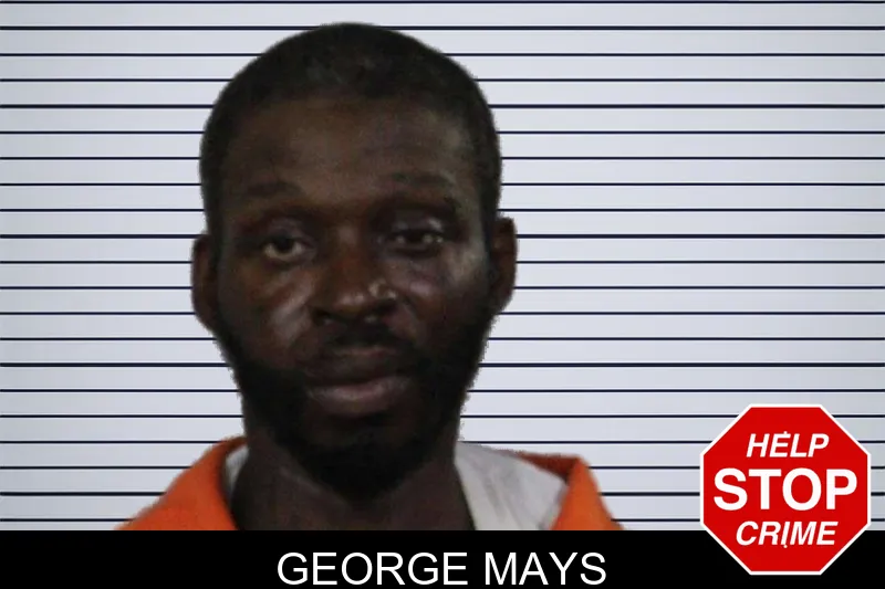 George Mays mugshot