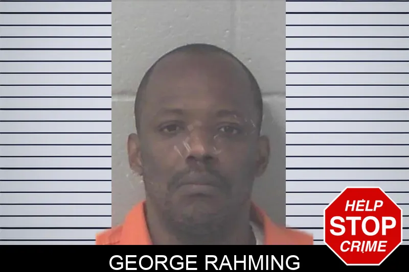 George Rahming mugshot