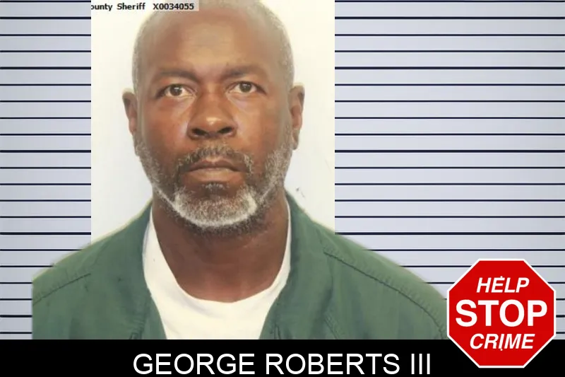 George Roberts III mugshot