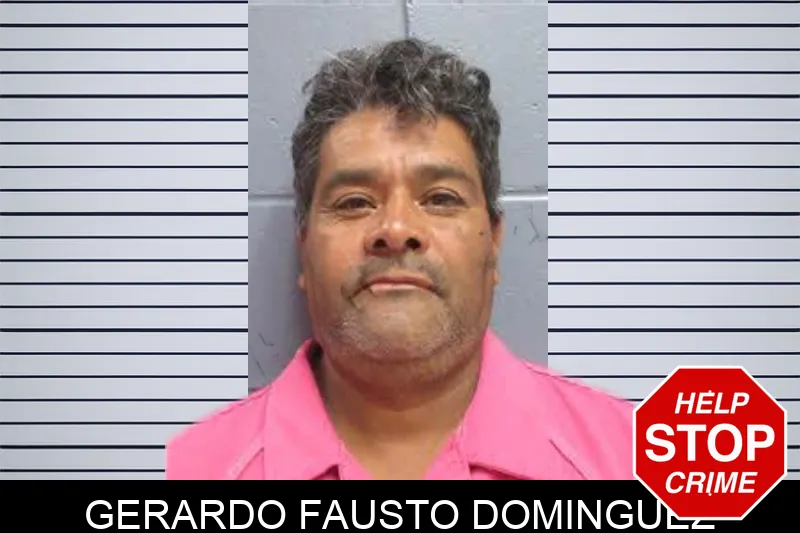 Gerardo Fausto Dominguez mugshot
