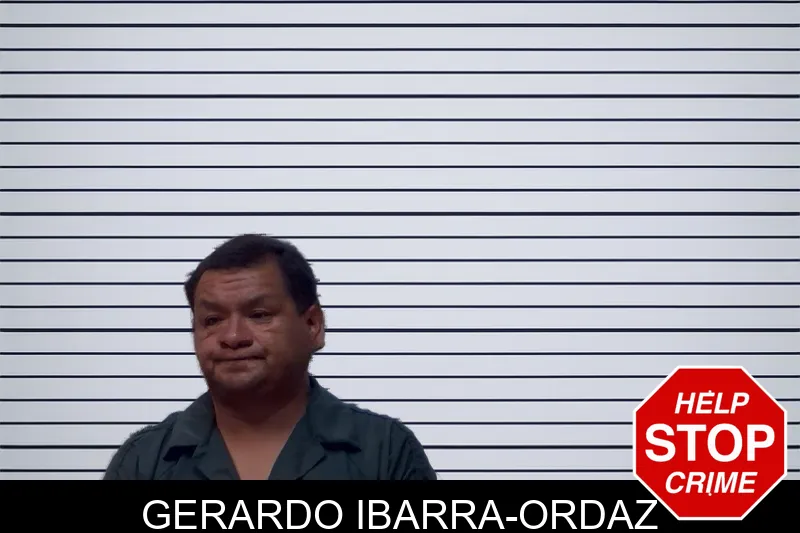 Gerardo Ibarra-Ordaz mugshot