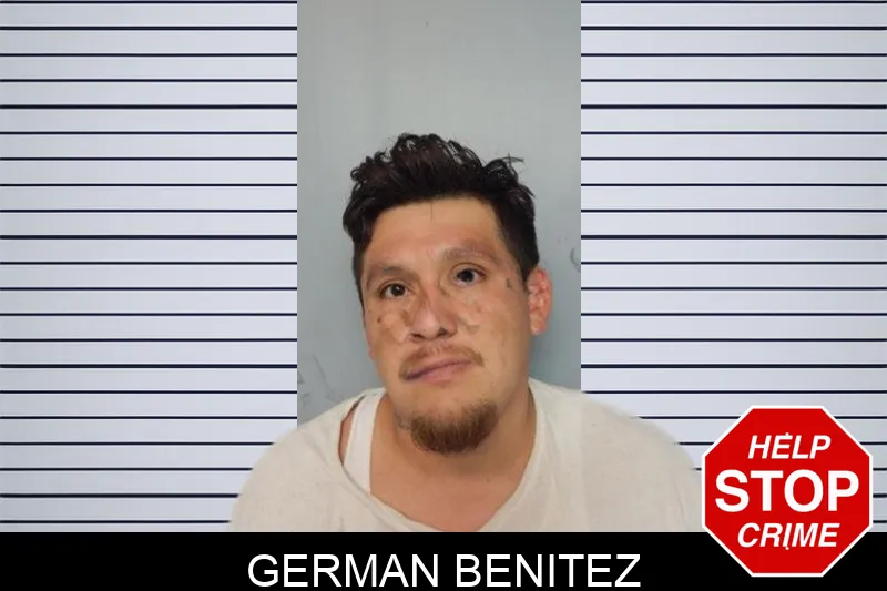 German Benitez mugshot
