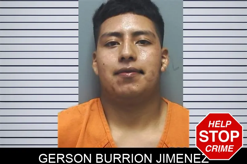 Gerson Burrion Jimenez mugshot