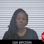 Gia Brown mugshot – Coffee County , Georgia Gia Brown mugshot