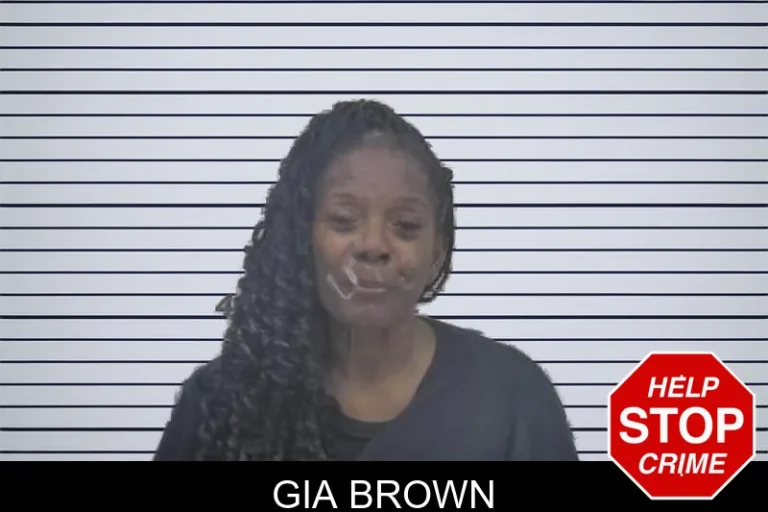 Gia Brown mugshot – Coffee County , Georgia Gia Brown