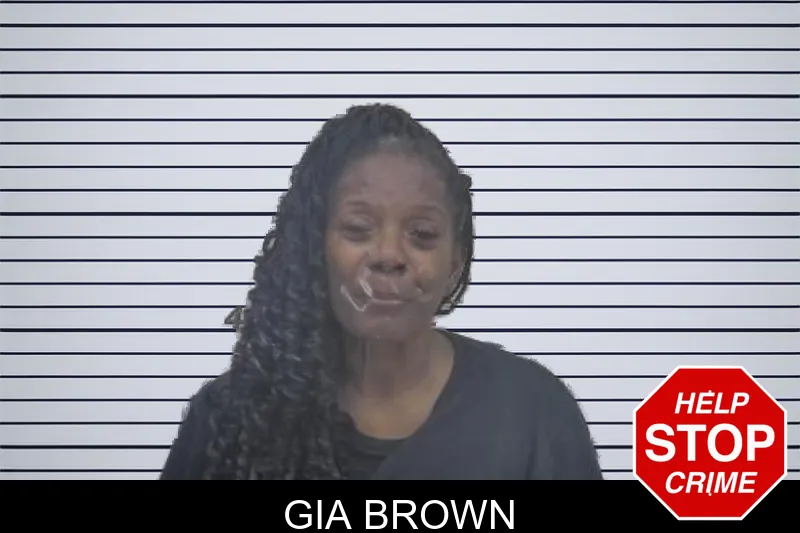 Gia Brown mugshot