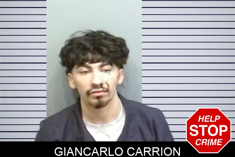 Giancarlo Carrion mugshot