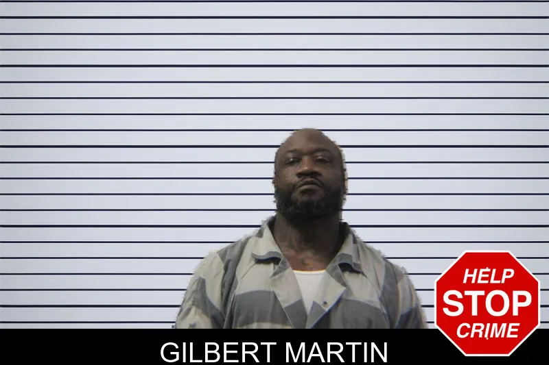 Gilbert Martin mugshot